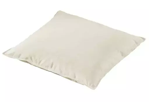 Перьевая подушка Otto Keller "Большой выбор", наполнитель: 100% гусиные перья, чехол: 100% хлопок, (1 шт.) 80х80 см, цвет creme