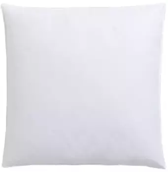 Перьевая подушка RIBECO "Леон", наполнитель: 90% перо, 10% пух, (1 шт.) 80х80 см, белый