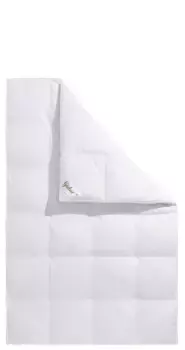 Перьевое одеяло fjdur "Финн", очень теплое, наполнитель 70% перо, 30% пух, чехол 100% хлопок, (1 шт.) 200х220 см, белый