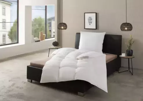 Перьевое одеяло RIBECO "Ларам 135х200 см, белый