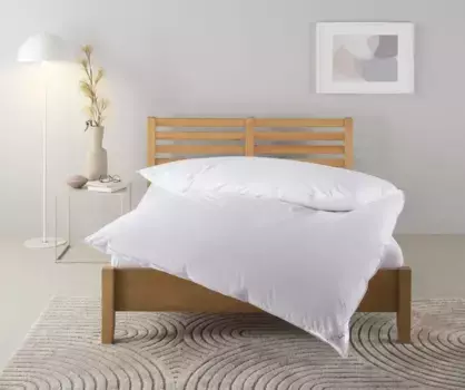 Перьевое пуховое одеяло для дома "Trin duvet 135х200 см Home affaire, белый