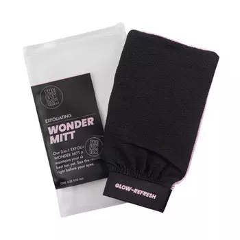 Перчатка-отшелушиватель для тела Fox Tan Exfoliating Wonder Mitt 2-в-1 для снятия автозагара, гладкой кожи и стойкого загара The Fox Tan