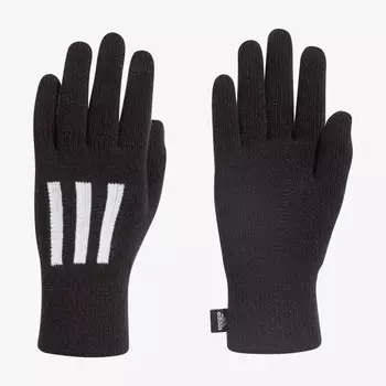 Перчатки 3 полоски Adidas, черный