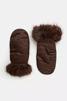 Перчатки Answear.Lab, коричневый