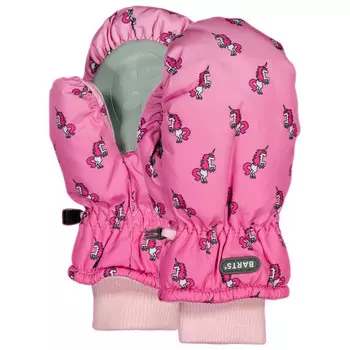 Перчатки Barts Nylon Mitts, цвет Print Pink II