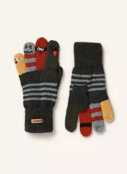 Перчатки Barts, серый