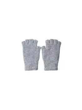 Перчатки Bershka Fingerless Gloves, светло-серый