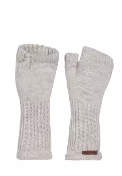 Перчатки без пальцев CLEO Knit Factory, серый