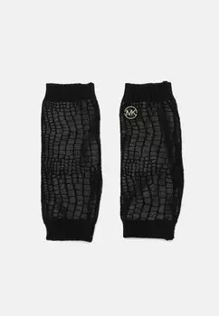 Перчатки без пальцев CROCO MICHAEL Michael Kors, черный