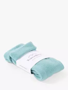 Перчатки без пальцев из переработанного кашемира из коллаборации с Turtle Doves Celtic & Co., морской