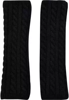 Перчатки без пальцев Unisex Urban Classics, черные