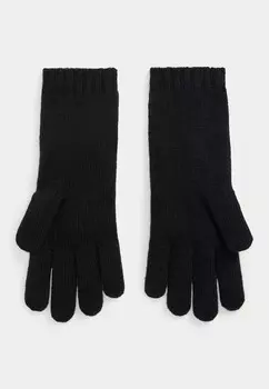 Перчатки CABLE KNIT WOOL CASHMERE GLOVES Polo Ralph Lauren, черный