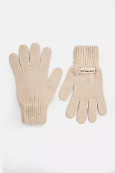 Перчатки Calvin Klein Jeans, бежевый