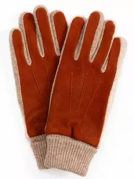 Перчатки CASH-MERE.CH Full Finger Gloves, коричневый