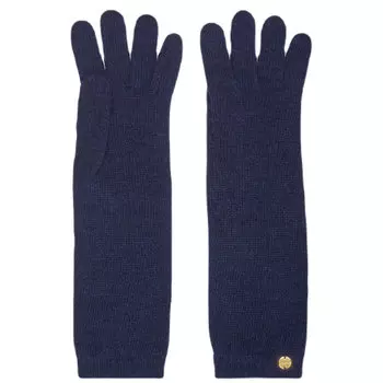 Перчатки Coccinelle Eleonor Long, темно-синий