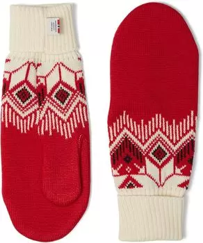 Перчатки Dale of Norway Vilja Mitten, цвет Raspberry Off-White