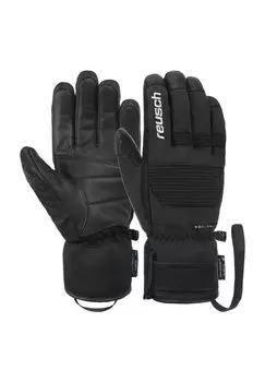 Перчатки, деталь логотипа reusch, черный