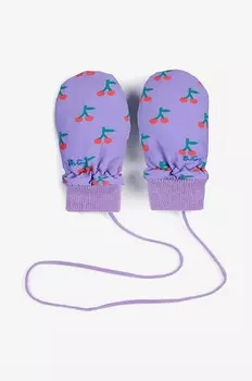 Перчатки детские Bobo Choses, фиолетовый