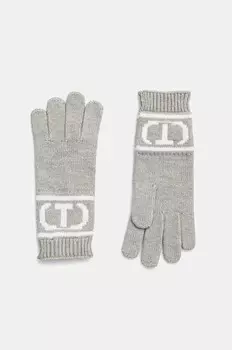 Перчатки детские Twinset, серый