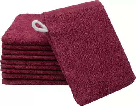 Перчатки для мойки набор Zollner, бордовый