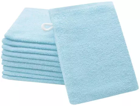 Перчатки для мойки набор Zollner, светло-синий