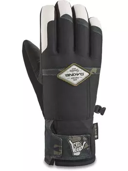 Перчатки для сноуборда Dakine TEAM BRONCO GORE-TEX, зеленый