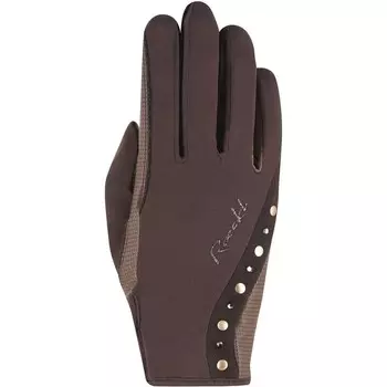Перчатки для верховой езды Roeckl, цвет ebenholzbraun