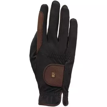 Перчатки для верховой езды Roeckl, цвет schwarz/ebenholzbraun