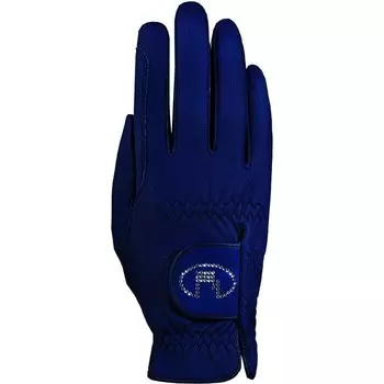 Перчатки для верховой езды Roeckl, темно-синий
