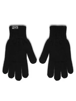 Перчатки EA7 Emporio Armani, черный