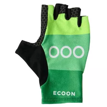 Перчатки Ecoon ECO170124 6 Wide Stripes Big Icon, зеленый