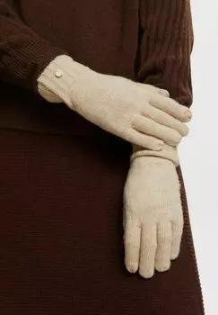 Перчатки Esprit, бежевый меланж