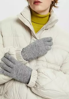 Перчатки Esprit, светло-серые новые