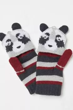 Перчатки Fatface Ronnie с енотом Fat Face, серый