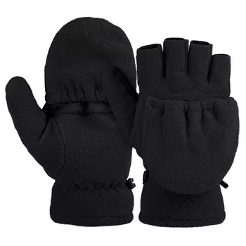 Перчатки флисовые зимние Tarjane, черный