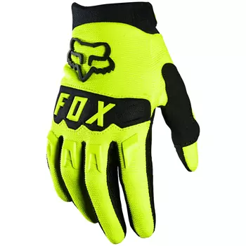 Перчатки Fox Dirtpaw Bike, цвет Flo Yellow