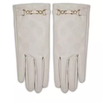 Перчатки Guess, бежевый