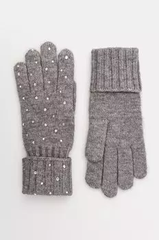 Перчатки Guess, серый
