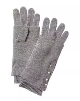 Перчатки Hannah Rose 3-в-1 из искусственного кашемира с боковыми планками