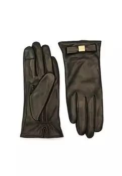 Перчатки HARDWARE BOW kate spade new york, черный