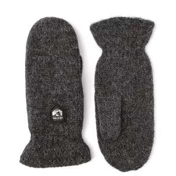 Перчатки Hestra Basic Wool Mitt, цвет Charcoal