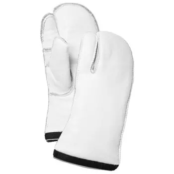 Перчатки Hestra Heli Ski Liner 3 Finger, цвет Offwhite