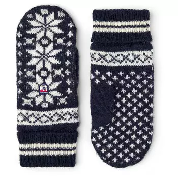 Перчатки Hestra Isvik Mitt, цвет Navy/Offwhite
