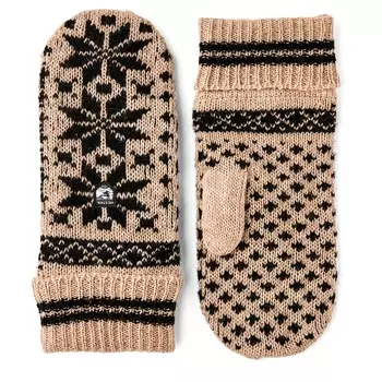 Перчатки Hestra Nordic Junior Mitt, цвет Beige/Black