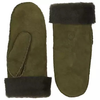 Перчатки Hestra Sheepskin Mitt, зеленый