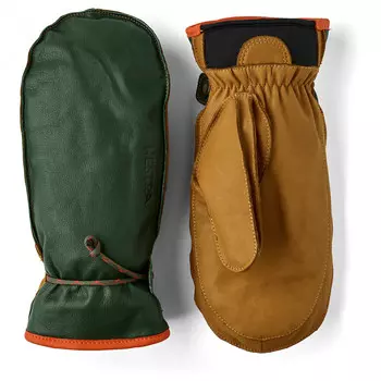 Перчатки Hestra Wakayama Mitt, цвет Forest/Cork