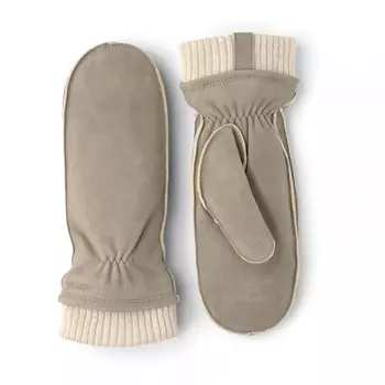 Перчатки Hestra Women's Nora Chamois Mitt, цвет Natural Grey