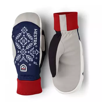 Перчатки Hestra Women's XC Primaloft Mitt, цвет Dark Navy Print
