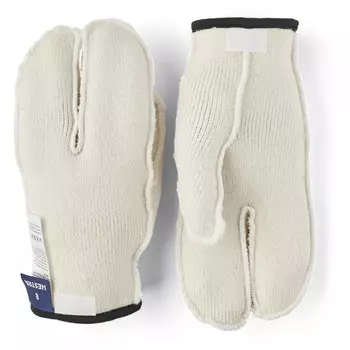 Перчатки Hestra Wool Terry Split Mitt Liner, цвет Offwhite