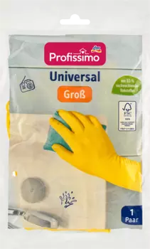 Перчатки хозяйственные универсальные большие (1 пара) 1 шт. Profissimo
